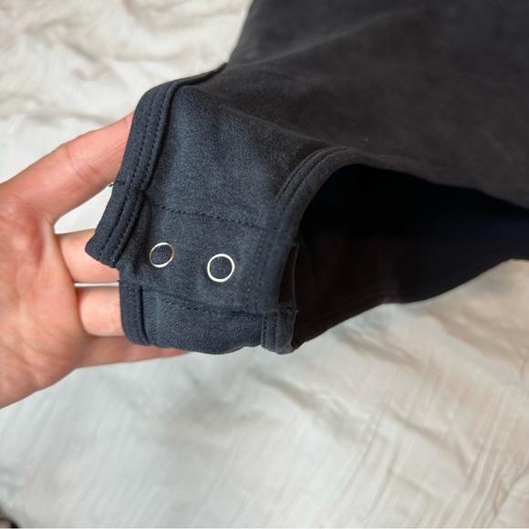 Intimately Free People Black Faded Acid Wash Bodysuit - Picture 2 of 7